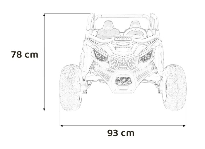 Pojazd Buggy SR SUPER 66 Zielony-21 6759 