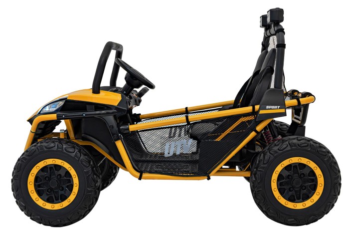 Pojazd Buggy FASTER Żółty-4 6761 