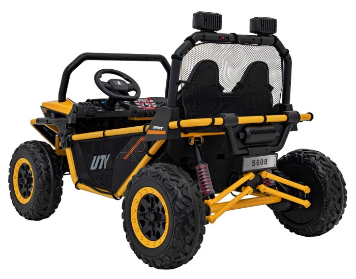 Pojazd Buggy FASTER Żółty-5 6761 