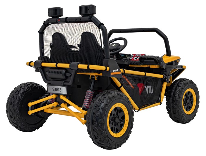 Pojazd Buggy FASTER Żółty-7 6761 