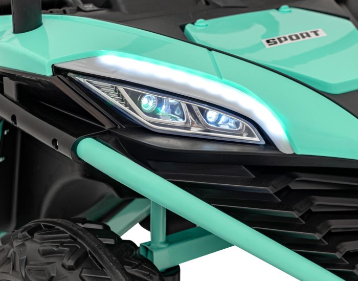 Pojazd Buggy FASTER Zielony-2 6764 