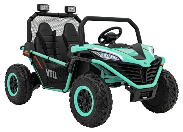 Pojazd Buggy FASTER Zielony-4 6764 