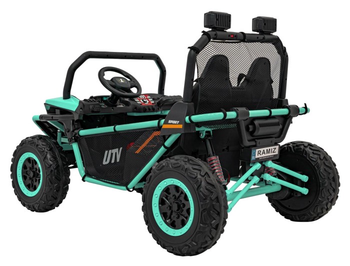 Pojazd Buggy FASTER Zielony-7 6764 