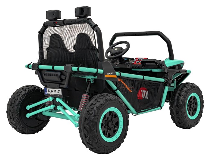 Pojazd Buggy FASTER Zielony-9 6764 