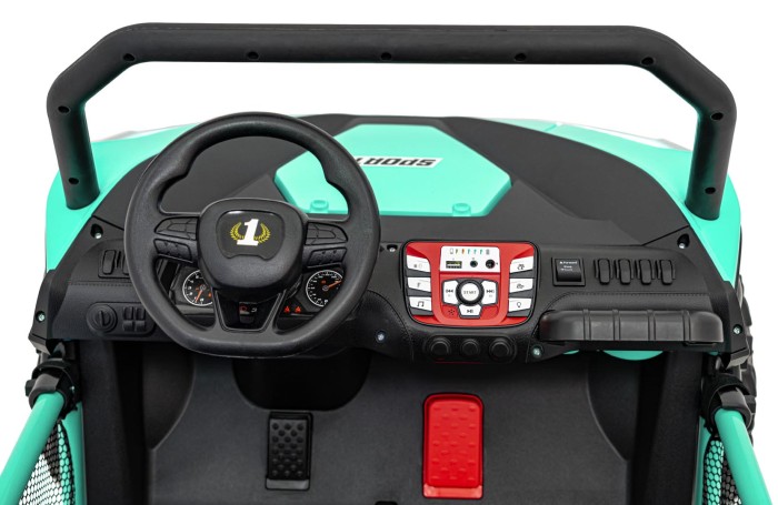 Pojazd Buggy FASTER Zielony-11 6764 