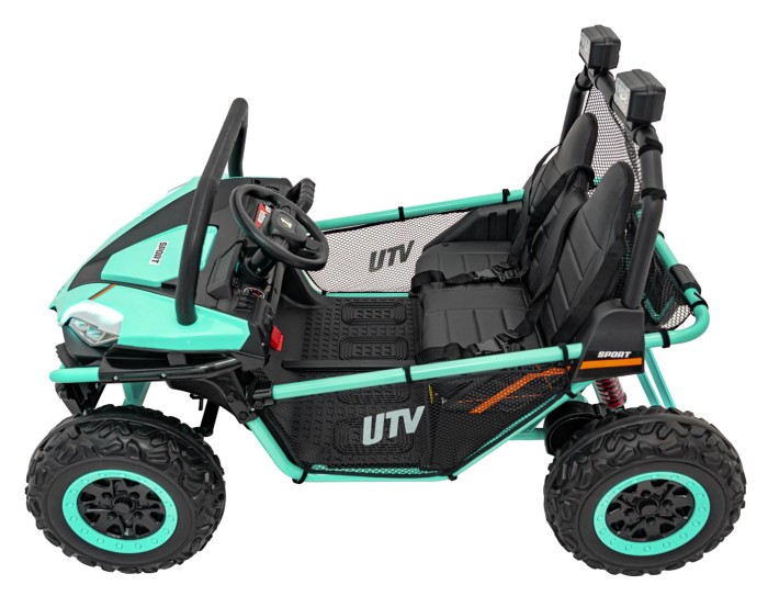 Pojazd Buggy FASTER Zielony-15 6764 