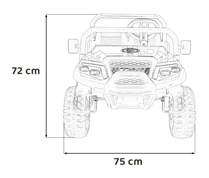 Pojazd Pick-Up Champion Czarny-12 6769 