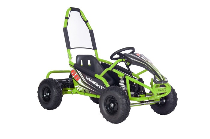 Pojazd Gokart Elektryczny MAIGHTY Zielony-8 6770 