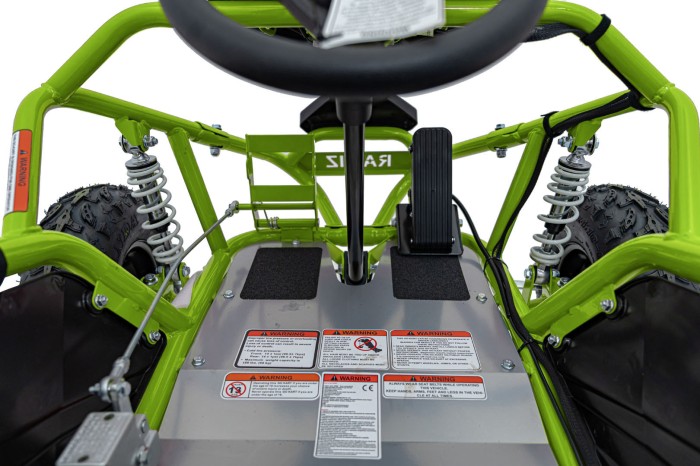 Pojazd Gokart Elektryczny MAIGHTY Zielony-11 6770 