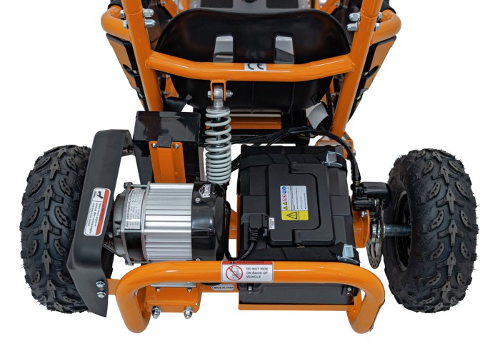 Pojazd Gokart Elektryczny MAIGHTY Pomarańczowy-10 6775 