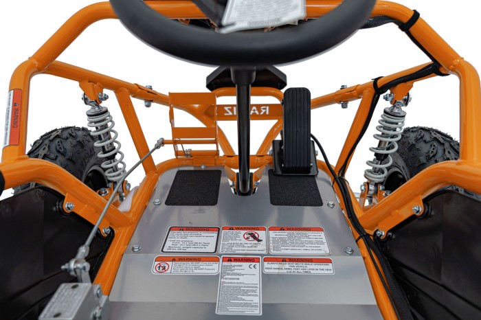 Pojazd Gokart Elektryczny MAIGHTY Pomarańczowy-13 6775 