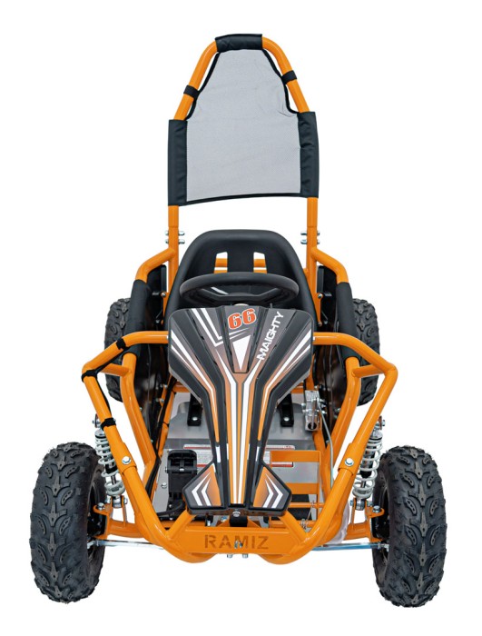 Pojazd Gokart Elektryczny MAIGHTY Pomarańczowy-18 6775 