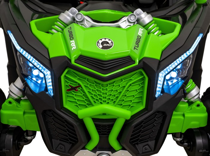 Pojazd Buggy Maverick Turbo RR STRONG Zielony-16 6776 