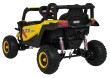 Pojazd Buggy Madman UTV-MX Żółty-5 6789 