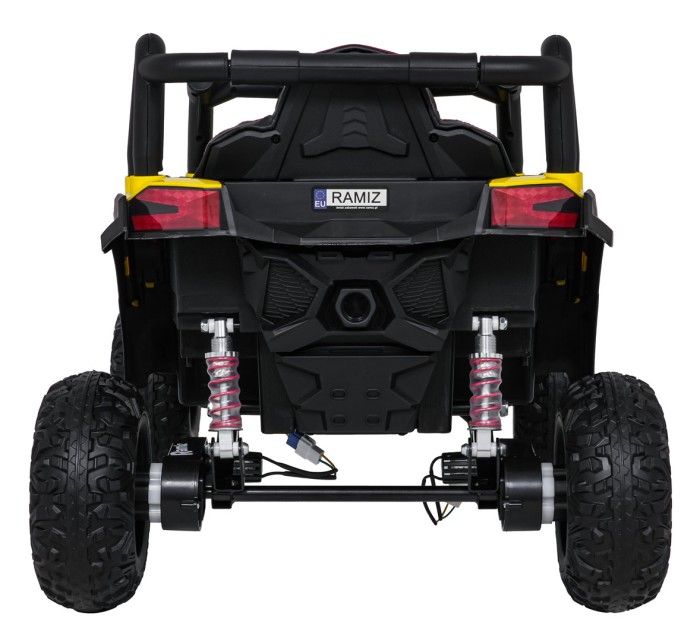 Pojazd Buggy Madman UTV-MX Żółty-6 6789 