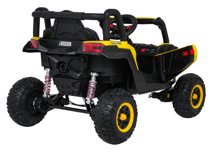 Pojazd Buggy Madman UTV-MX Żółty-7 6789 