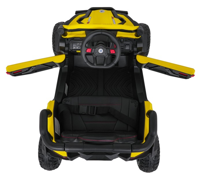 Pojazd Buggy Madman UTV-MX Żółty-8 6789 
