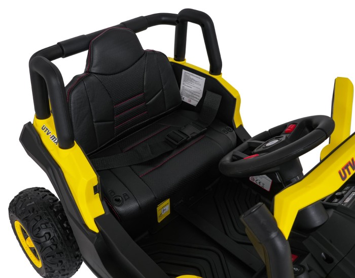 Pojazd Buggy Madman UTV-MX Żółty-10 6789 