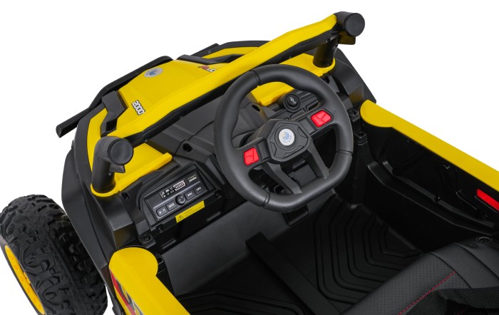 Pojazd Buggy Madman UTV-MX Żółty-15 6789 