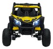 Pojazd Buggy Madman UTV-MX Żółty-21 6789 