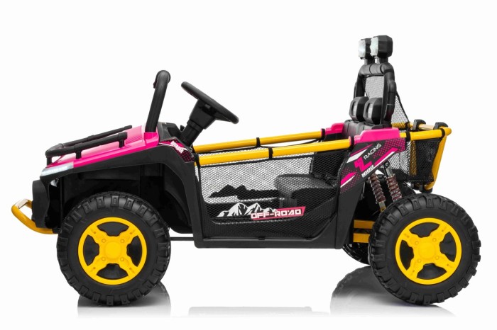 Pojazd Buggy UTV SPEED 4x4 Różowy-4 6803 