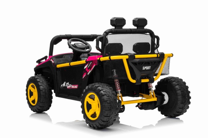 Pojazd Buggy UTV SPEED 4x4 Różowy-5 6803 