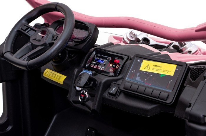 Pojazd Buggy Maverick Turbo RR STRONG Różowy-9 6812 