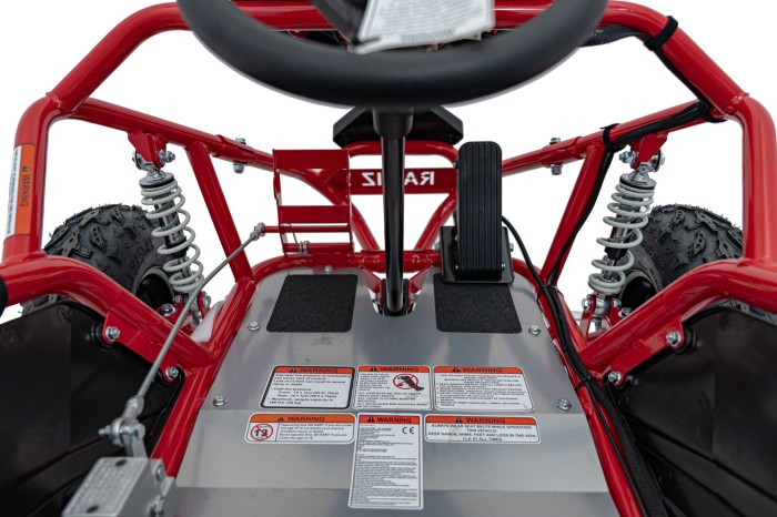 Pojazd Gokart Elektryczny MAIGHTY Czerwony-13 6813 