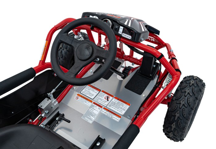 Pojazd Gokart Elektryczny MAIGHTY Czerwony-21 6813 