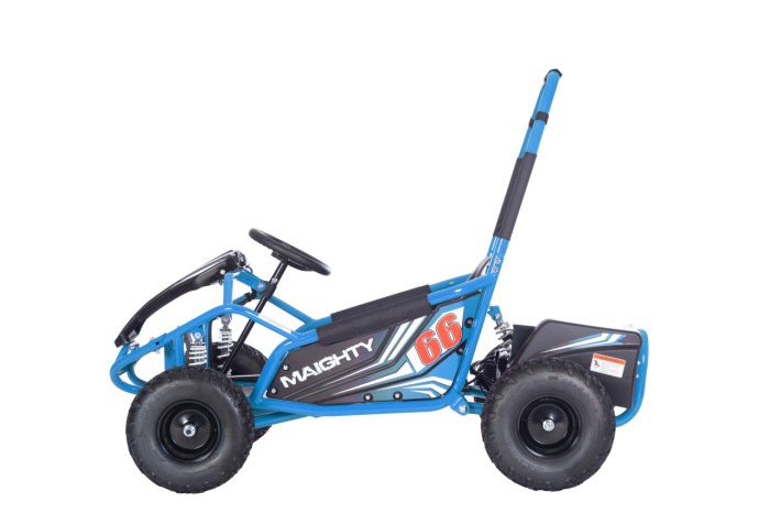 Pojazd Gokart Elektryczny MAIGHTY Niebieski-2 6814 