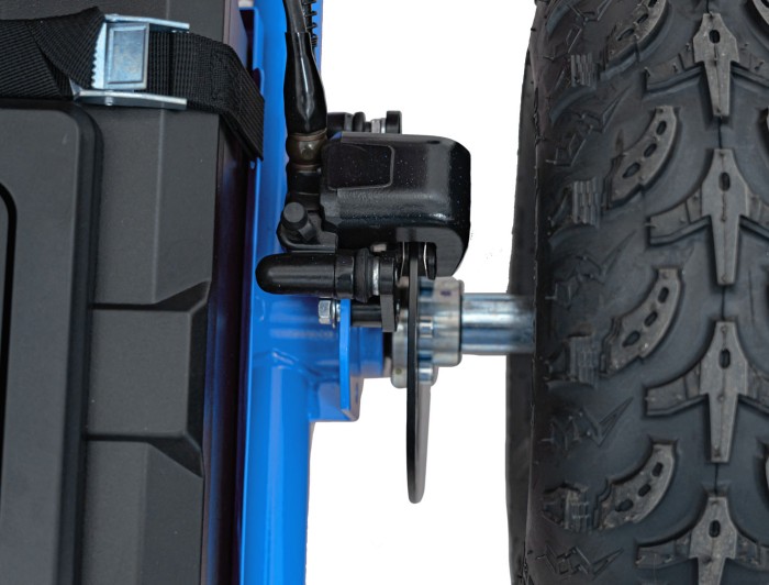 Pojazd Gokart Elektryczny MAIGHTY Niebieski-12 6814 