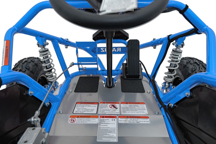 Pojazd Gokart Elektryczny MAIGHTY Niebieski-13 6814 