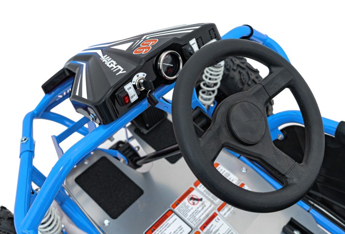 Pojazd Gokart Elektryczny MAIGHTY Niebieski-19 6814 