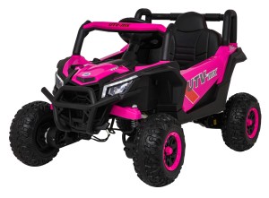 Pojazd Buggy Madman UTV-MX Różowy