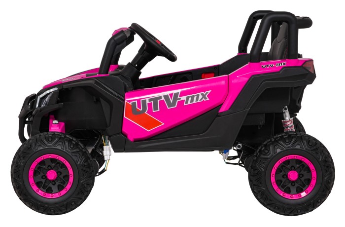 Pojazd Buggy Madman UTV-MX Różowy-6 6815 