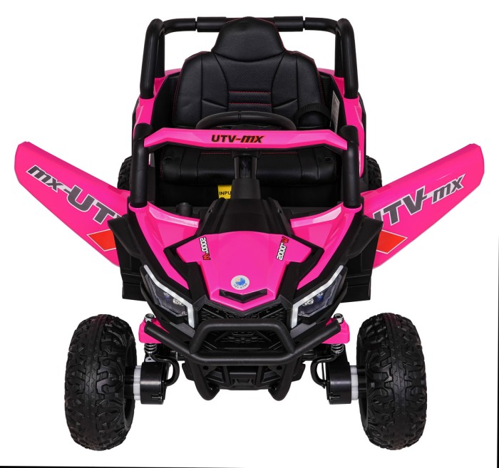 Pojazd Buggy Madman UTV-MX Różowy-13 6815 