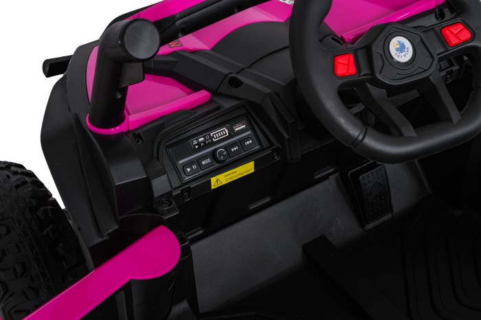 Pojazd Buggy Madman UTV-MX Różowy-15 6815 
