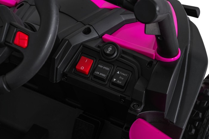 Pojazd Buggy Madman UTV-MX Różowy-16 6815 