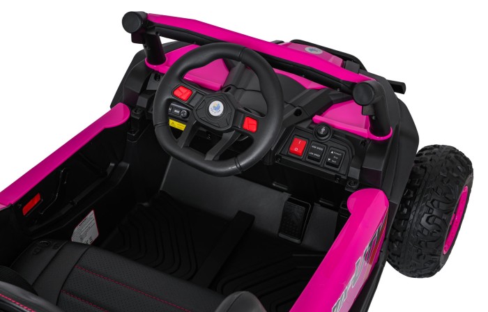 Pojazd Buggy Madman UTV-MX Różowy-22 6815 