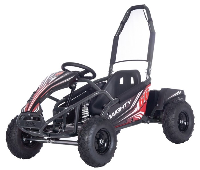 Pojazd Gokart Elektryczny MAIGHTY Czarny