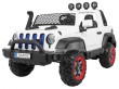 Auto terenowe AllRoad dla 2 dzieci Biały + Napęd 4x4 + Pilot-1 6828 