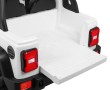 Auto terenowe AllRoad dla 2 dzieci Biały + Napęd 4x4 + Pilot-6 6828 