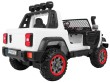 Auto terenowe AllRoad dla 2 dzieci Biały + Napęd 4x4 + Pilot-9 6828 