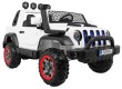 Auto terenowe AllRoad dla 2 dzieci Biały + Napęd 4x4 + Pilot-11 6828 