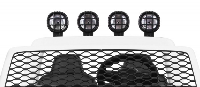 Auto terenowe AllRoad dla 2 dzieci Biały + Napęd 4x4 + Pilot-13 6828 