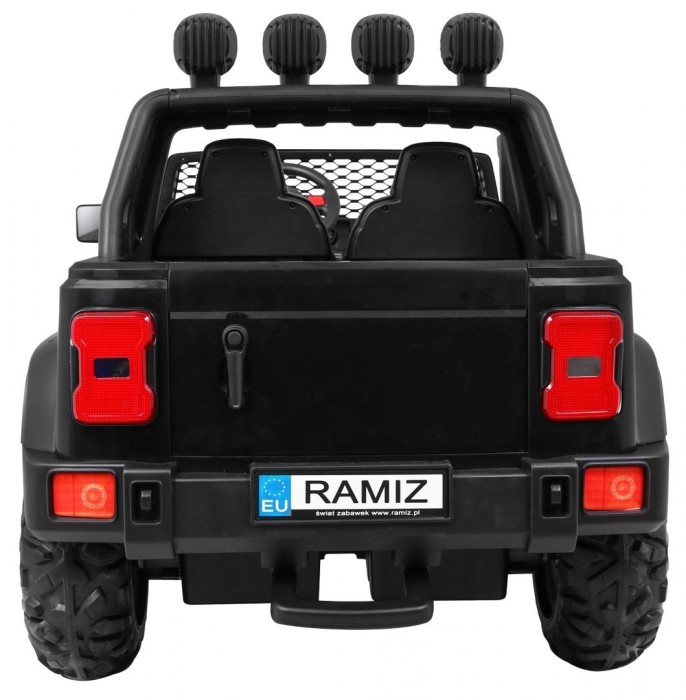 Auto terenowe AllRoad dla 2 dzieci Czarny + Napęd 4x4 + Pilot + Wolny Start + MP3 LED-5 6829 