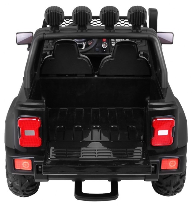 Auto terenowe AllRoad dla 2 dzieci Czarny + Napęd 4x4 + Pilot + Wolny Start + MP3 LED-6 6829 