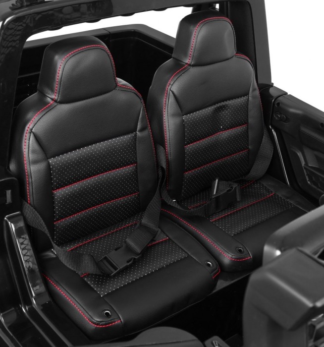 Auto terenowe AllRoad dla 2 dzieci Czarny + Napęd 4x4 + Pilot + Wolny Start + MP3 LED-13 6829 