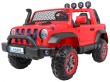 Auto terenowe AllRoad dla 2 dzieci Czerwony + Napęd 4x4 + Pilot + Wolny Start + MP3 LED-1 6830 