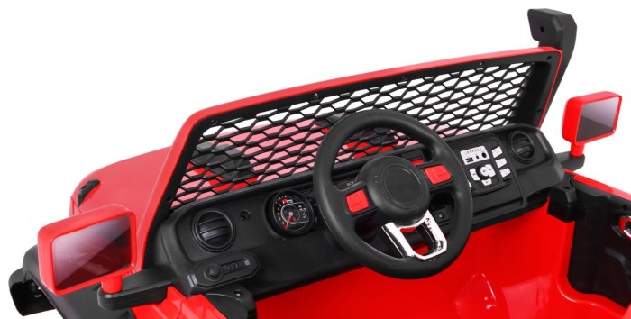 Auto terenowe AllRoad dla 2 dzieci Czerwony + Napęd 4x4 + Pilot + Wolny Start + MP3 LED-5 6830 